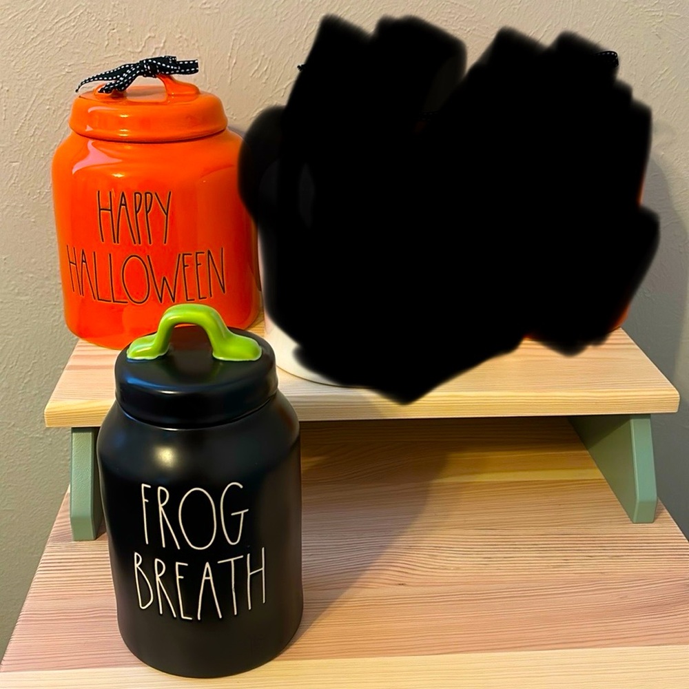 Rae Dunn Halloween Canisters